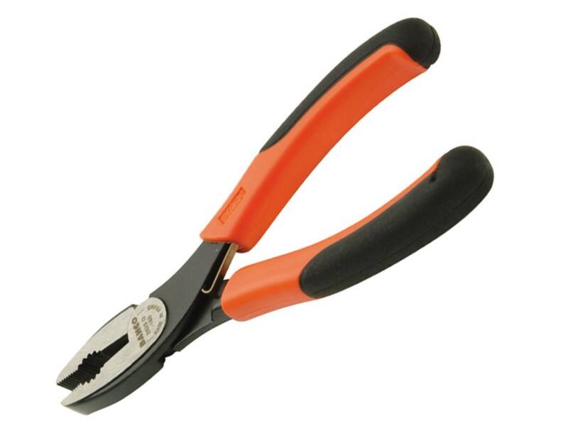 Bahco ERGO Combination Cutting Pliers with Plastic Handle 2628 G-160 32 mm Alloy Steel Black