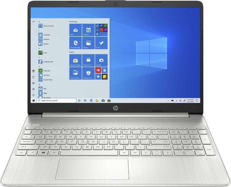 HP 15s-fq1020na Laptop 15.6 Inch Intel 8 GB RAM 128 GB SSD White