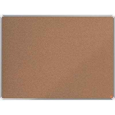 Nobo Notice Board Premium Plus Cork Brown 120 x 90 cm