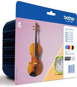 Brother LC-127XLVALBP ink cartridge Original Black, Cyan, Magenta, Yellow 4 pc(s)