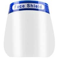 CLICK MEDICAL Protective Face Shield Plastic Pack of 10