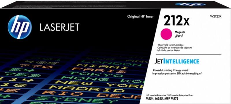 HP 212X Original Toner Cartridge W2123X Magenta