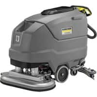 Kärcher Scrubber Dryer Cordless Professional BD 80/100 W Classic Grey Fresh Water Capacity 100L & Dirt Water Capacity 100L