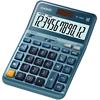 Casio DF-120EM Desktop Calculator 12 Digit LCD Display Blue