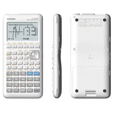 Casio Graphic Calculator FX-9860GIII White