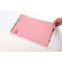 ELBA Blank Dividers A3 Assorted Cardboard