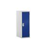 Link51 Locker with Lockable 1 Door Steel 300 x 300 x 896mm Grey & Blue Standard Deadlock