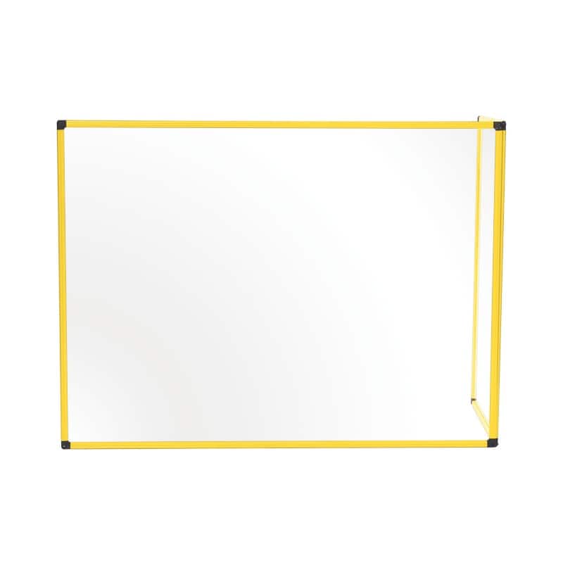 Bi-Office Protective Screen Tempered Glass 1,200 (W) x 900 (H) mm Freestanding Duo Pack of 2