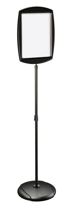 Bi-Office Display Stand A4 Plastic Black SIG05050505