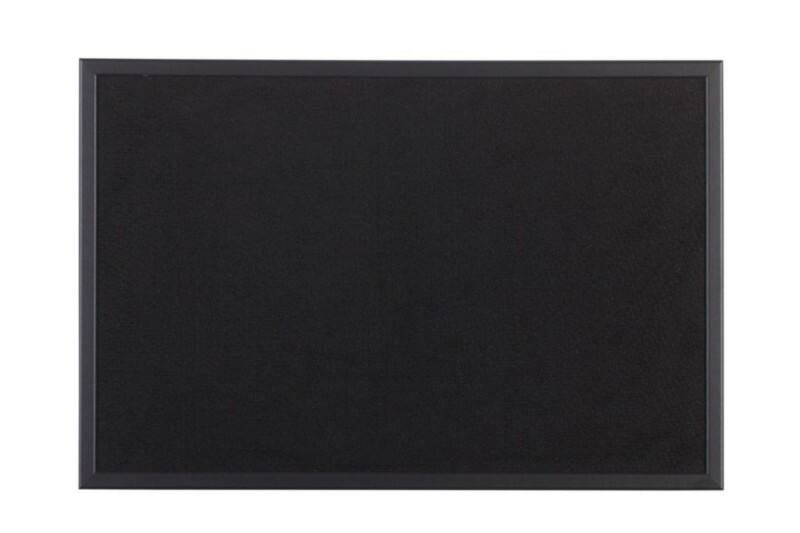 Bi-Office Essentials Memo Board 60 (W) x 45 (H) cm Black, Grey