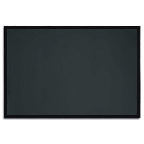 Bi-Office Essentials Notice Board Wall Mounted 90 (W) x 60 (H) cm Black