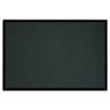 Bi-Office Essentials Notice Board Wall Mounted 90 (W) x 60 (H) cm Black