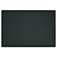 Bi-Office Essentials Notice Board Wall Mounted 90 (W) x 60 (H) cm Black