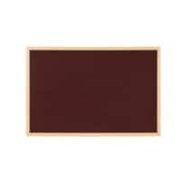 Bi-Office Earth Notice Board Non Magnetic 90 (W) x 60 (H) cm Burgundy