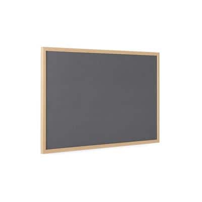 Bi-Office Earth Notice Board Non Magnetic 120 (W) x 90 (H) cm Grey