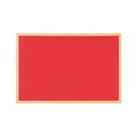 Bi-Office Earth Noticeboard Non Magnetic 120 (W) x 1.9 (D) x 90 (H) cm Red