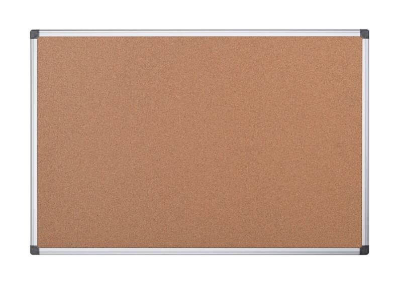 Bi-Office Noticeboard 90 (W) x 60 (H) cm Brown