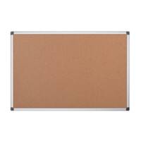 Bi-Office Notice Board 90 (W) x 60 (H) cm Brown