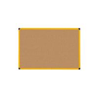 Bi-Office Ultrabrite Notice Board Non Magnetic 200 (W) x 120 (H) cm Brown
