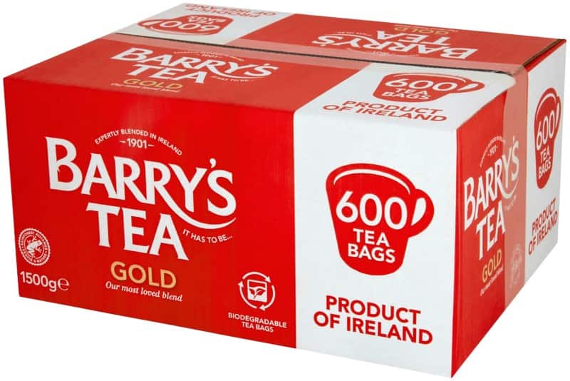 Barry's Tea Gold Blend Black Tea Bags Pack of 600