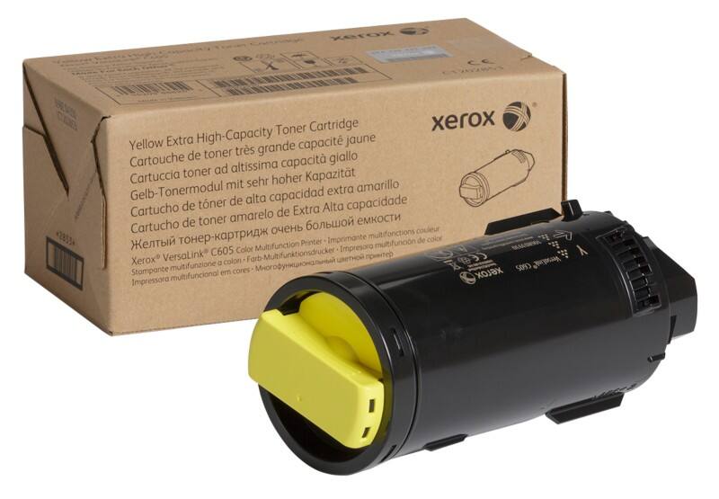 Xerox Original Toner Cartridge 106R03934 For VersaLink C605 Yellow