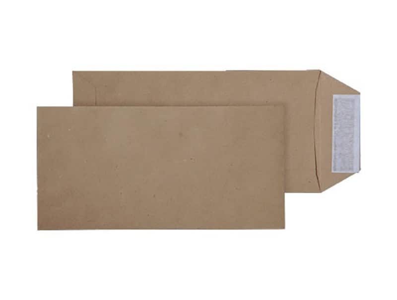 Blake Purely Everyday Envelopes DL 110 (W) x 220 (H) mm Adhesive Strip Cream 115 gsm Pack of 500
