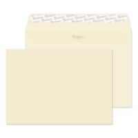 PREMIUM Business Envelopes C5 229 (W) x 162 (H) mm Adhesive Strip Cream 120 gsm Pack of 50