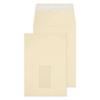 PREMIUM Woven Gusset Envelopes C5 Peel & Seal 229 x 162 x 25 mm 140 gsm Cream Wove Pack of 125