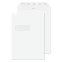 PREMIUM Business C4 Envelopes White 229 (W) x 324 (H) mm Window 120 gsm Pack of 250