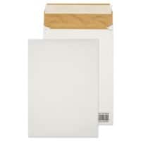 Purely EcoCushion Gusset Envelopes B4 Peel & Seal 350 x 250 x 50 mm Plain 140 gsm White Pack of 100