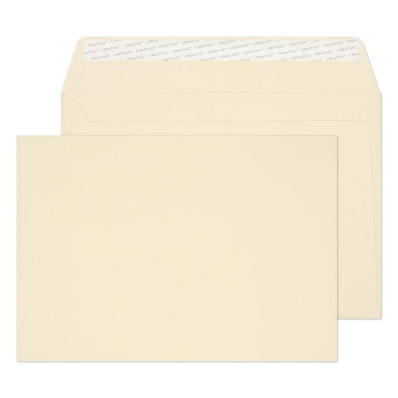 Creative Senses Envelopes C5 229 (W) x 162 (H) mm Adhesive Strip White 145 gsm Pack of 125