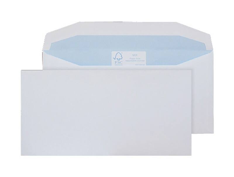 Blake Purely Everyday Environmental Envelopes Non standard 216 (W) x 102 (H) mm Gummed White 90 gsm Pack of 1000