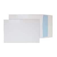 Purely Gusset Envelopes B4 Peel & Seal 352 x 250 x 25 mm Plain 140 gsm White Pack of 125