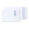 Purely Gusset Envelopes B4 Peel & Seal 350 x 250 x 25 mm Plain 140 gsm White Pack of 125