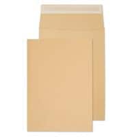 Purely Gusset Envelopes B4 Peel & Seal 352 x 250 x 25 mm Plain 140 gsm Manilla Pack of 125