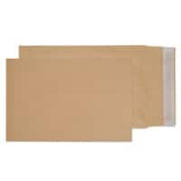 Purely Gusset Envelopes B4 Peel & Seal 352 x 250 x 50 mm Plain 140 gsm Manilla Pack of 125