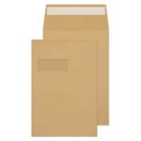 Purely Gusset Envelopes C4 Peel & Seal 324 x 229 x 25 mm Plain 130 gsm Manilla 1992MW Pack of 125