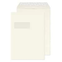 PREMIUM Business C4 Envelopes White 229 (W) x 324 (H) mm Window 120 gsm Pack of 250