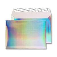 Creative Creative Shine Coloured Envelope C5 229 (W) x 162 (H) mm Adhesive Strip Assorted 140 gsm Pack of 10