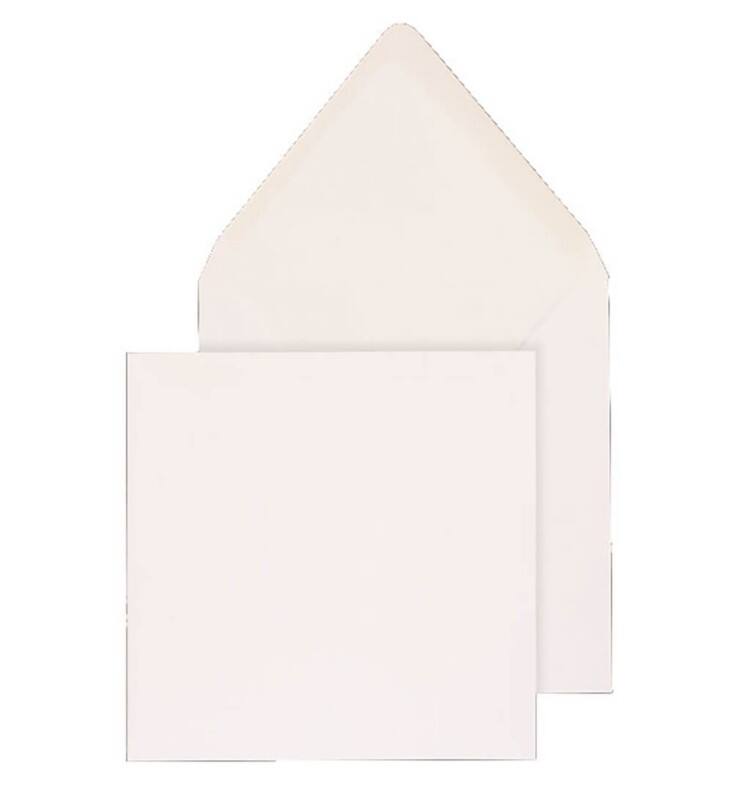 Blake Purely Everyday Envelopes Non standard 140 (W) x 140 (H) mm Gummed White 100 gsm Pack of 500