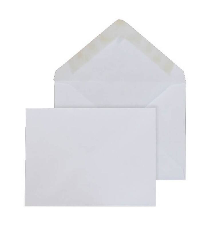 Blake Purely Everyday Envelopes Non standard 112 (W) x 83 (H) mm Gummed White 90 gsm Pack of 1000