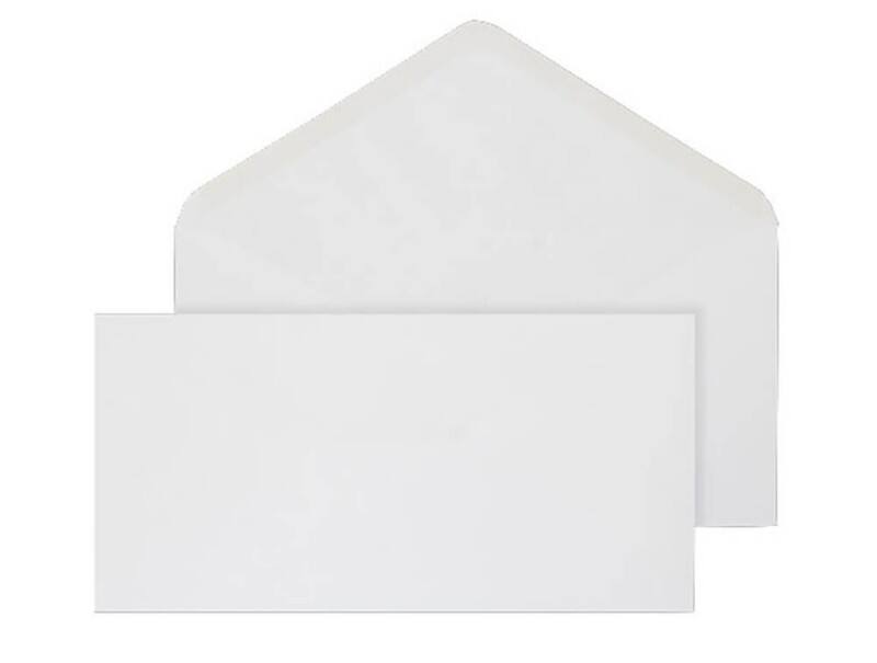 Blake Purely Everyday Envelopes Non standard 206 (W) x 106 (H) mm Gummed White 90 gsm Pack of 1000