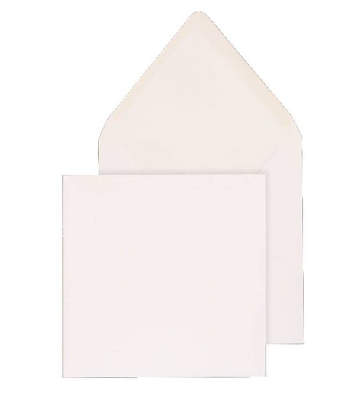 Blake Purely Everyday Envelopes Non standard 155 (W) x 155 (H) mm Gummed White 90 gsm Pack of 500