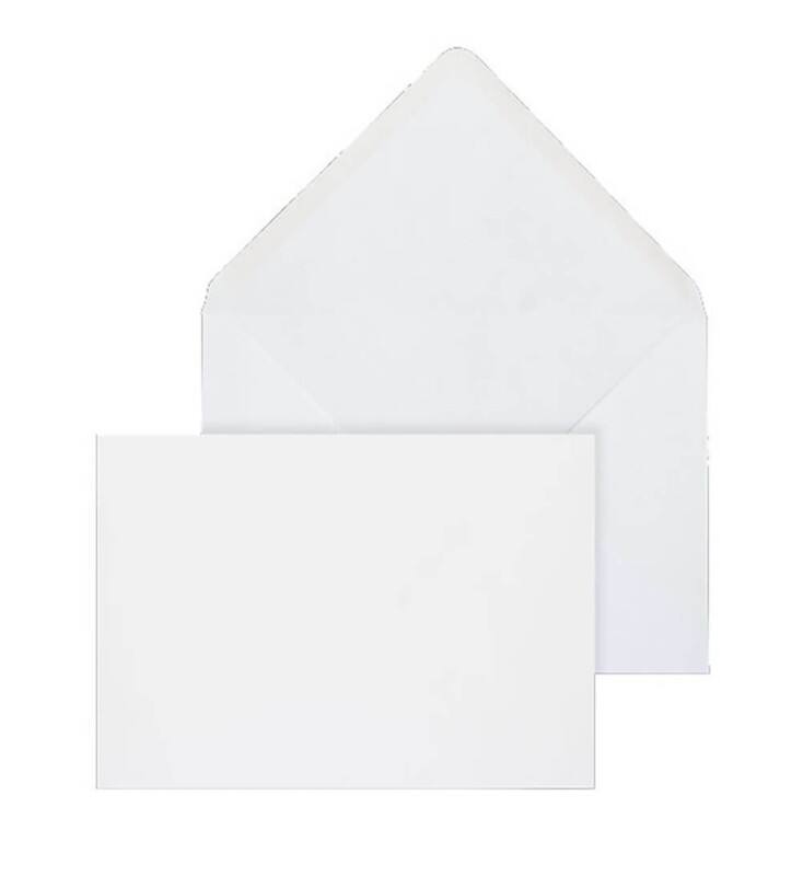 Blake Purely Everyday Envelopes B6 176 (W) x 125 (H) mm Gummed White 90 gsm Pack of 1000