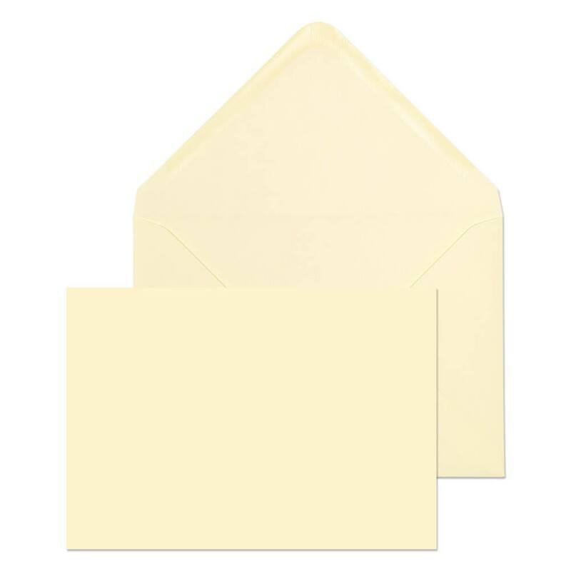 Blake Purely Everyday Envelopes C6 162 (W) x 114 (H) mm Gummed Cream 100 gsm Pack of 500