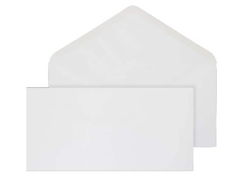 Blake Purely Everyday Envelopes DL 220 (W) x 110 (H) mm Gummed White 90 gsm Pack of 1000