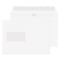 Creative Peel & Seal C5 Coloured Envelope White 229 (W) x 162 (H) mm Window 120 gsm Pack of 500