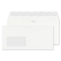 Creative Peel & Seal DL+ Coloured Envelope White 229 (W) x 114 (H) mm Window 120 gsm Pack of 500