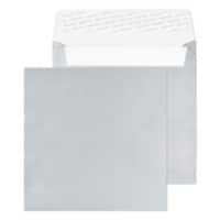 Creative Creative Shine Coloured Envelope Non standard 160 (W) x 160 (H) mm Adhesive Strip Silver 130 gsm Pack of 500