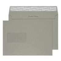 Creative Peel & Seal C5 Coloured Envelope Grey 229 (W) x 162 (H) mm Window 120 gsm Pack of 500